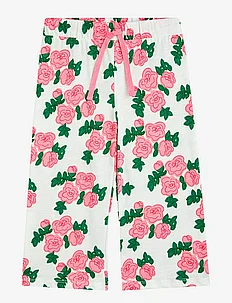 Roses aop trousers, Mini Rodini