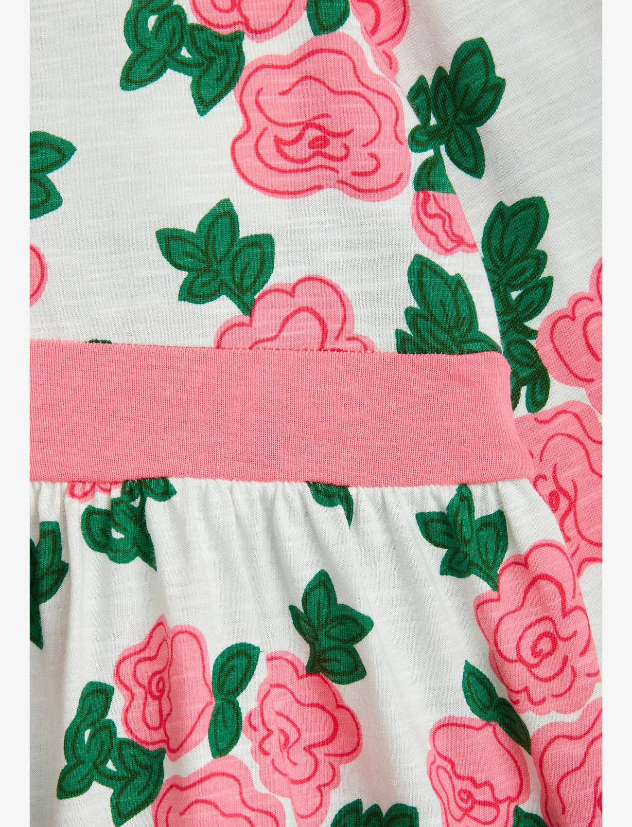Mini Rodini - Roses aop ls dress - pink - 3