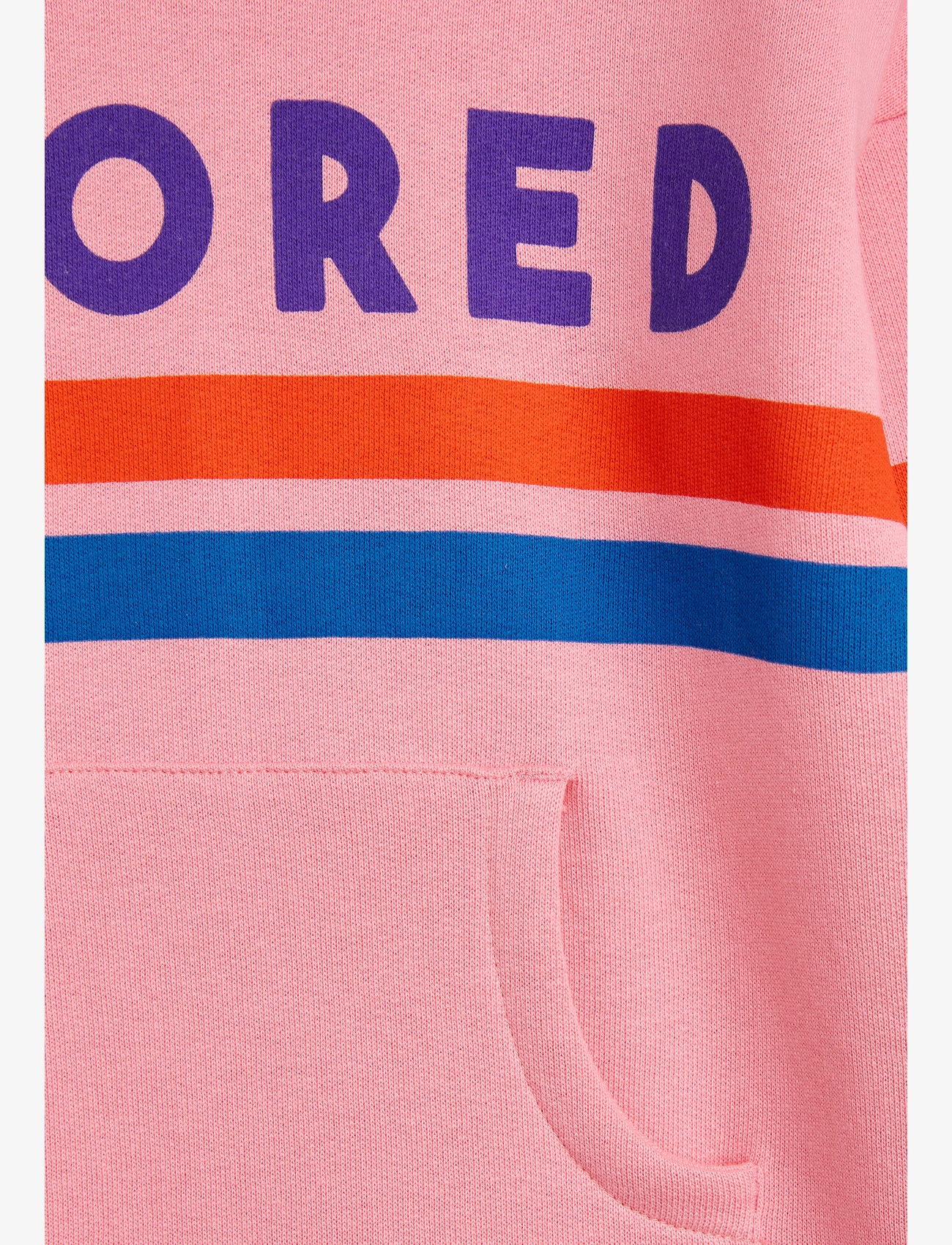 Mini Rodini - Adored sp hoodie dress - pink - 2