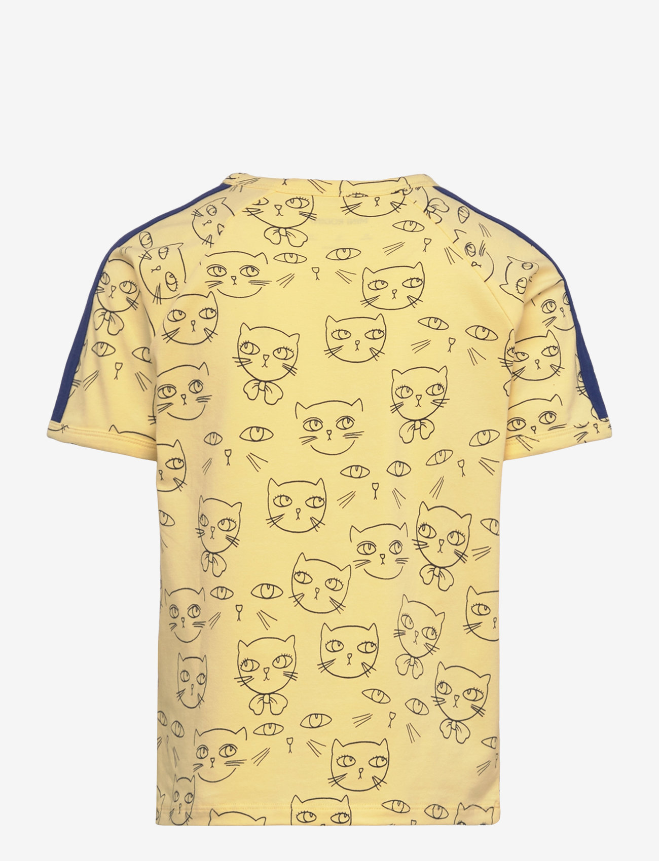 Mini Rodini - Cathlethes aop ss tee - yellow - 1
