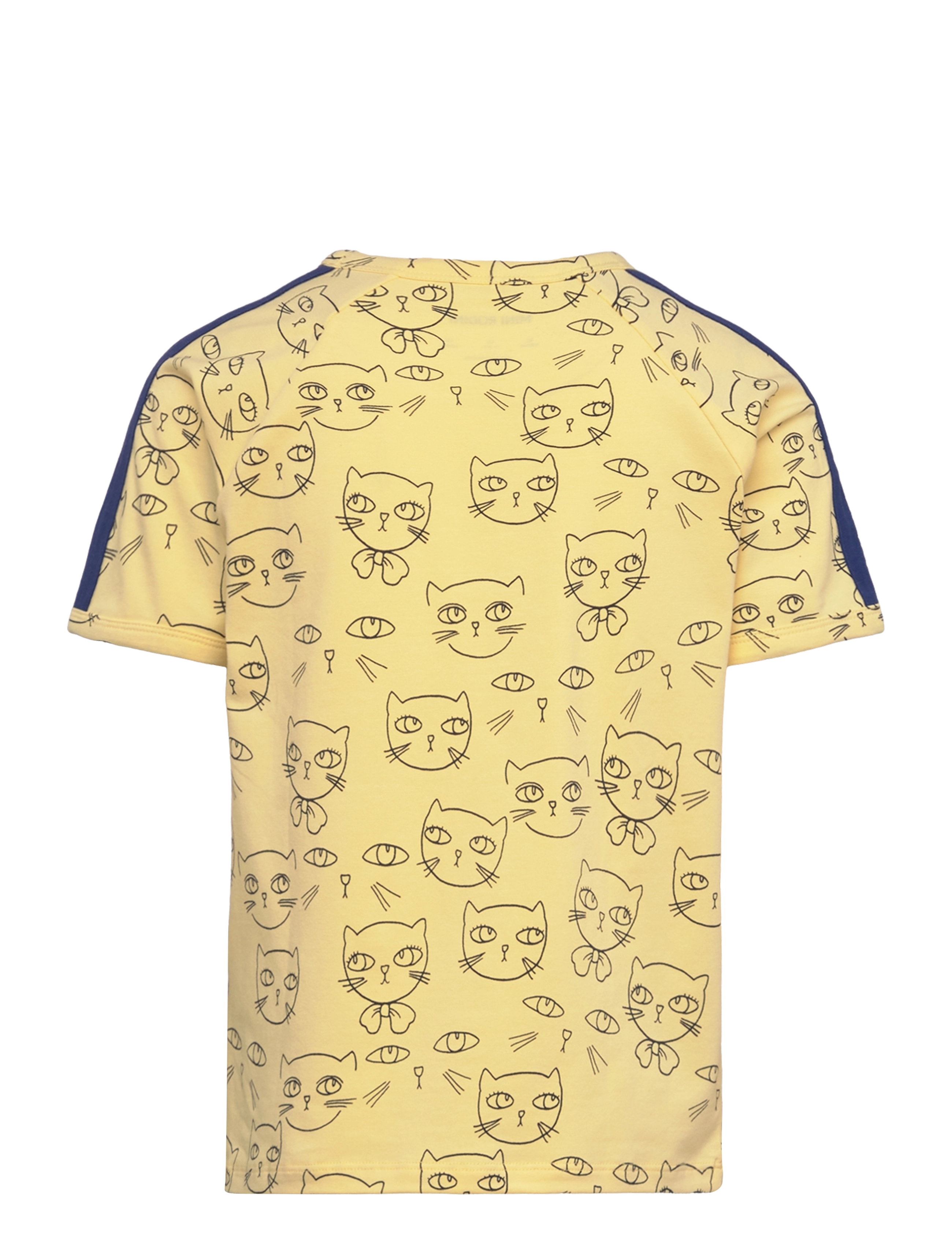 Mini Rodini - Cathlethes aop ss tee - yellow - 1