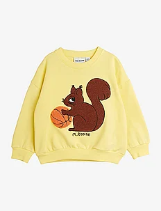 Squirrel chenille emb sweatshirt, Mini Rodini