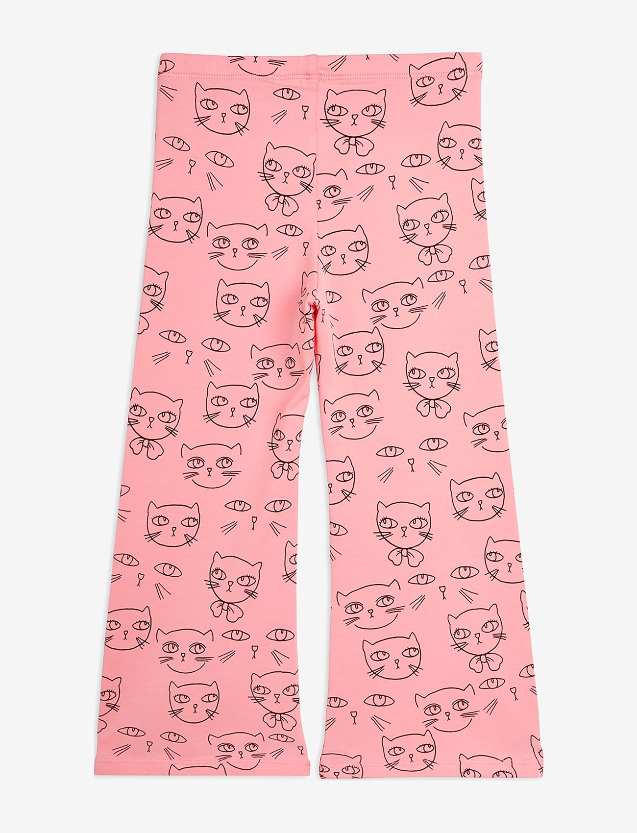 Mini Rodini - Cathlethes aop flared trousers - pink - 1