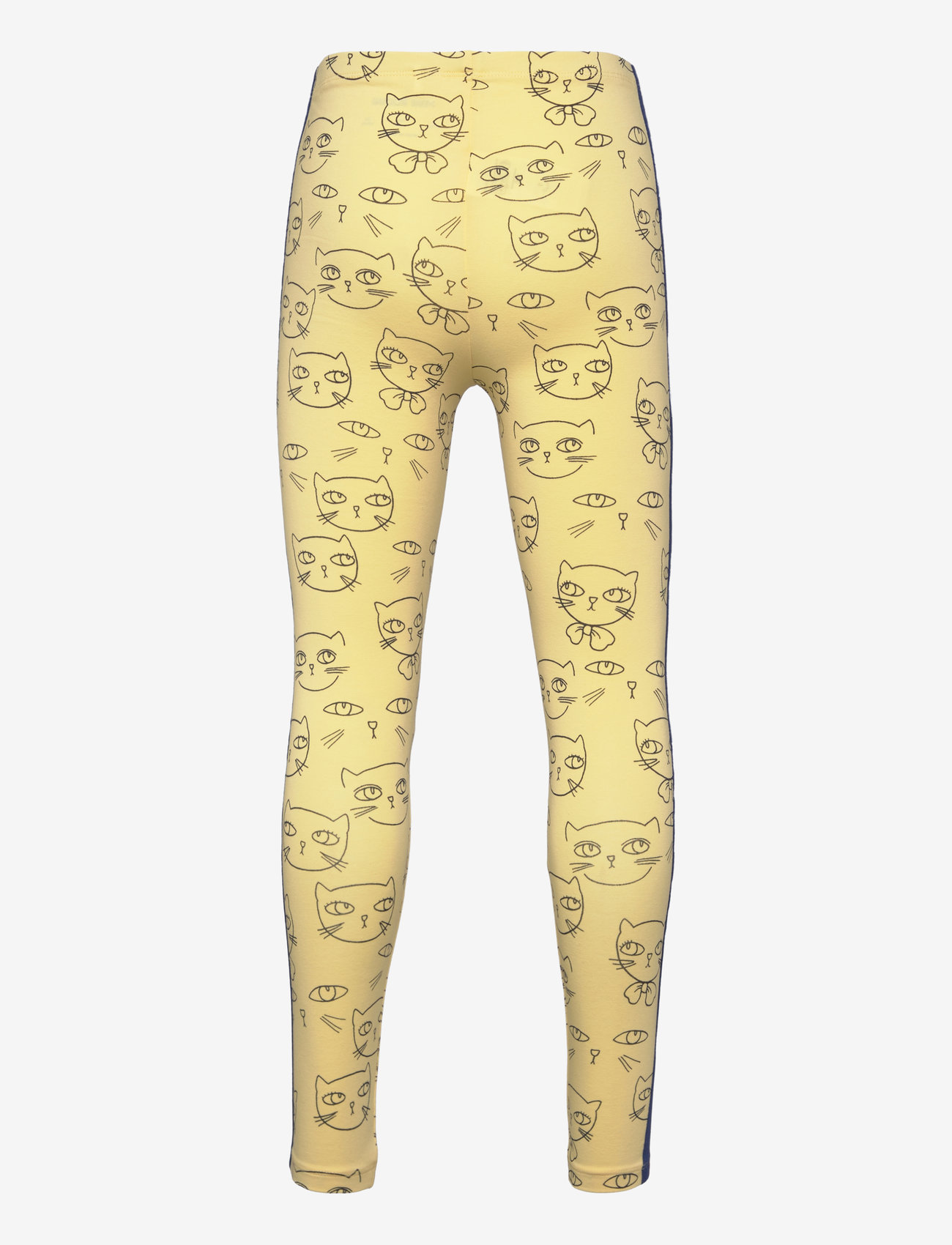 Mini Rodini - Cathlethes aop leggings - yellow - 1