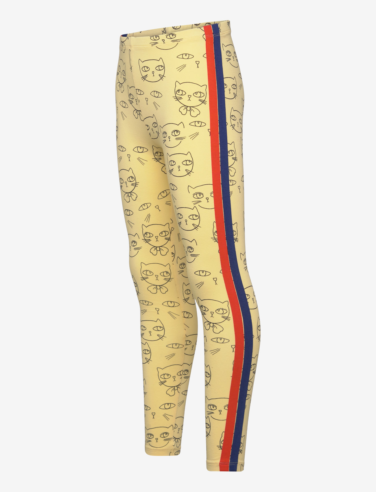 Mini Rodini - Cathlethes aop leggings - yellow - 2