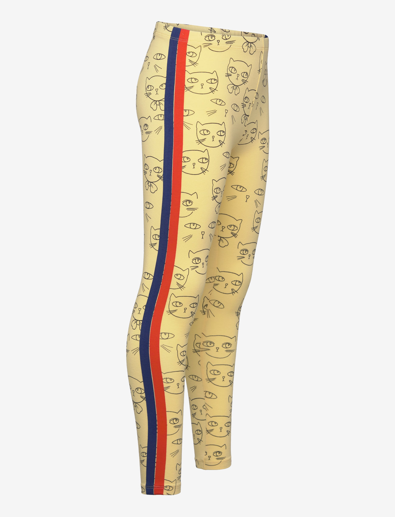 Mini Rodini - Cathlethes aop leggings - yellow - 3