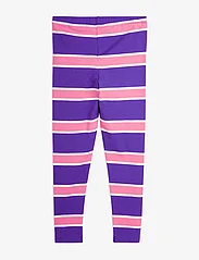 Mini Rodini - Stripe leggings - leggings - purple - 1