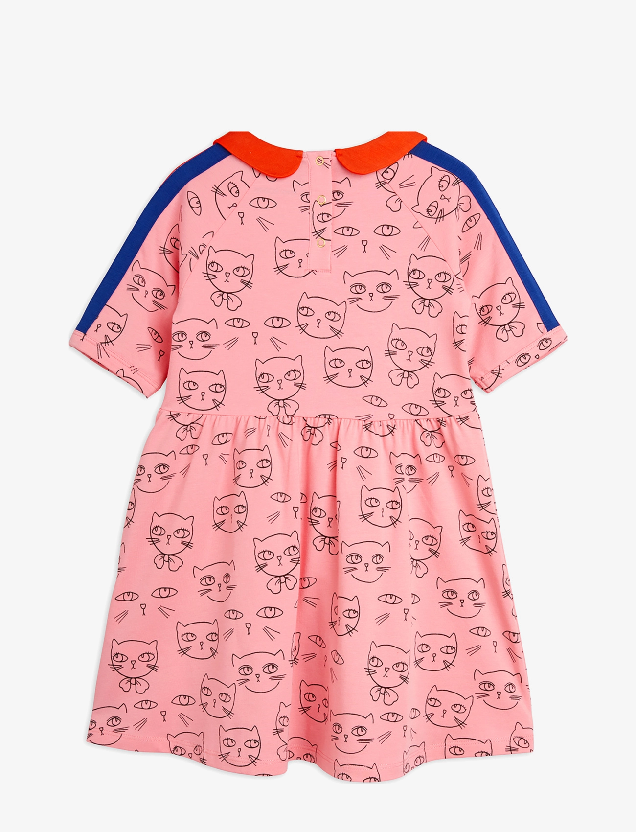 Mini Rodini - Cathlethes aop ss dress - pink - 1