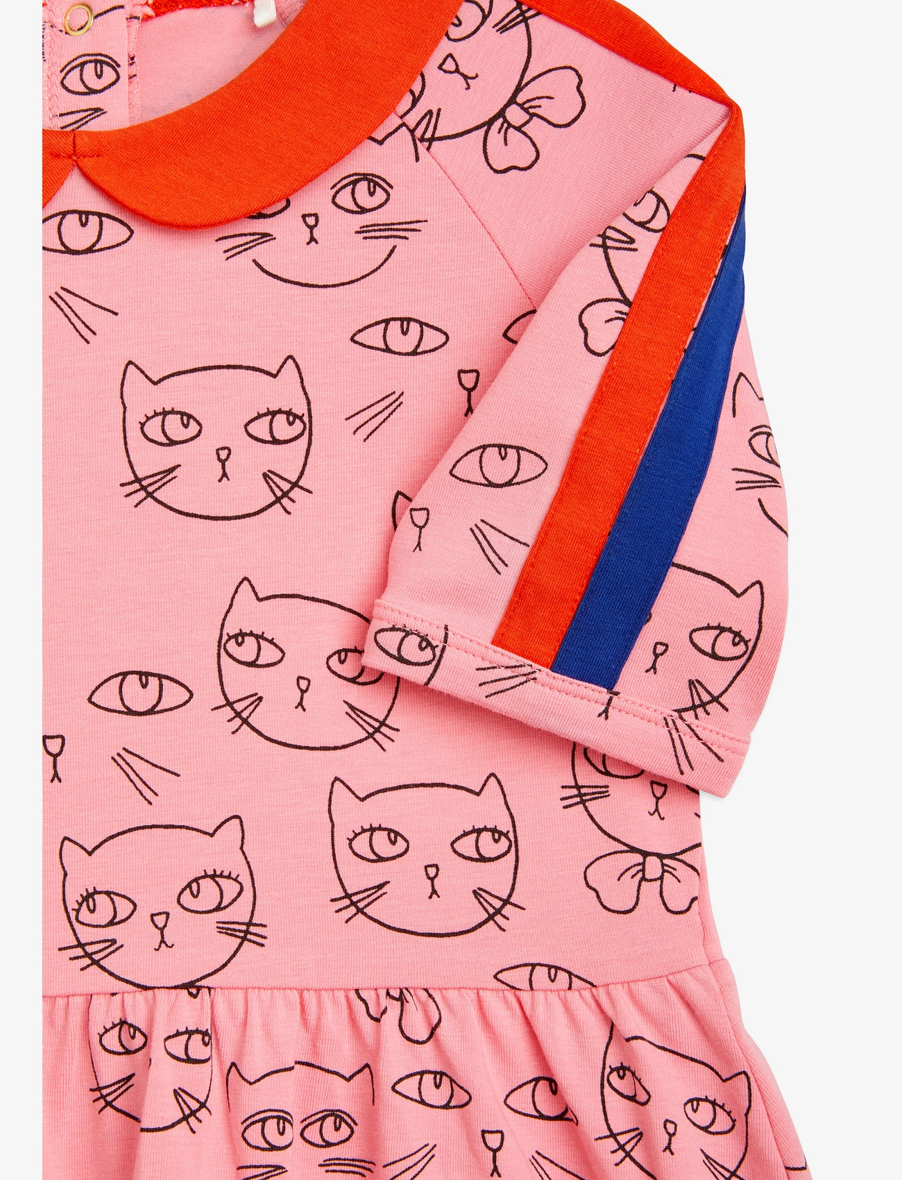 Mini Rodini - Cathlethes aop ss dress - pink - 2