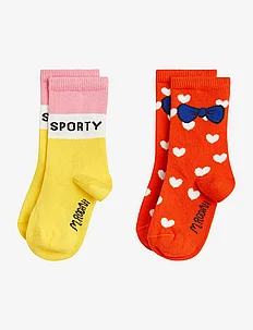 Sporty 2-pack socks, Mini Rodini