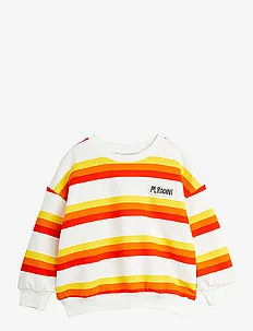 Stripe aop sweatshirt, Mini Rodini