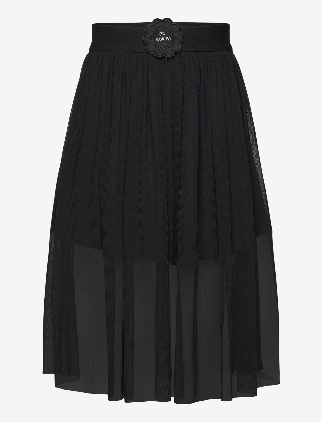 Mini Rodini - Tulle skirt - tylnederdel - black - 0