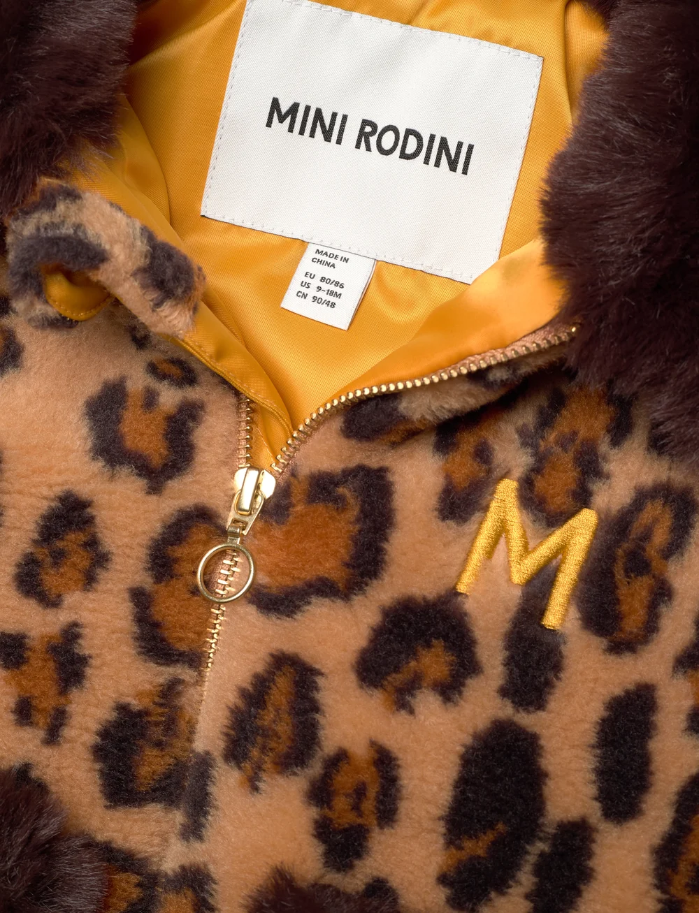 Mini Rodini Leopard Faux Fur Jacket 170 Buy Faux fur from Mini Rodini online at Boozt . Fast delivery and easy returns