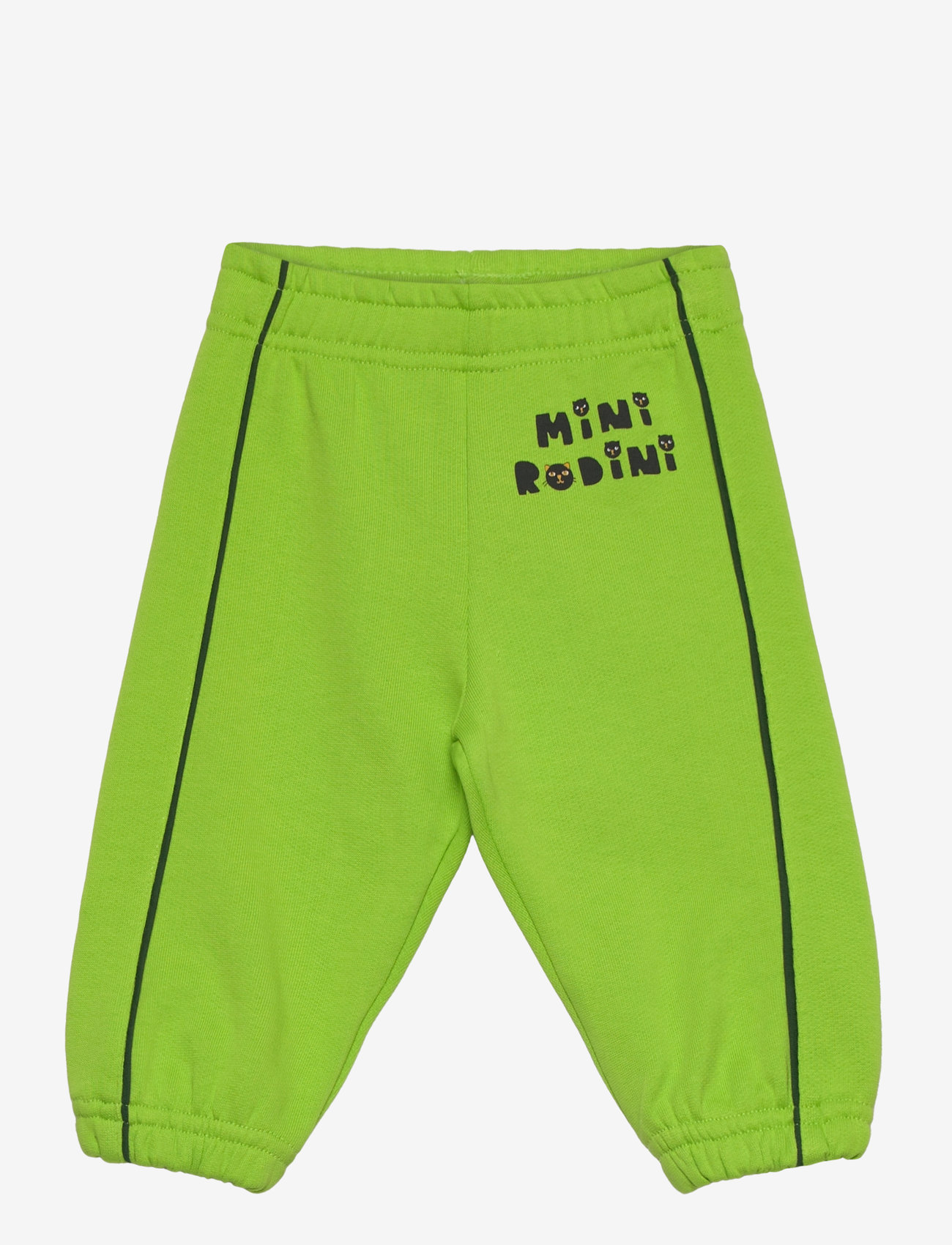 Mini Rodini - Mini Rodini cats sp sweatpants - efterårstøj - green - 0
