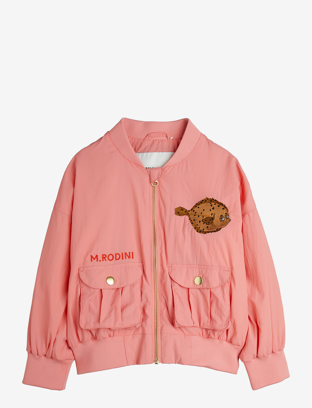 Mini Rodini Flundra Nylon Baseball Jacket Emb 110 Kaufen Sie