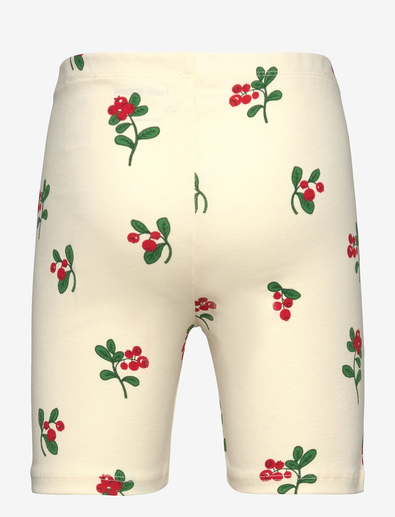Mini Rodini - Lingonberries aop  shorts - cycling shorts - offwhite - 1