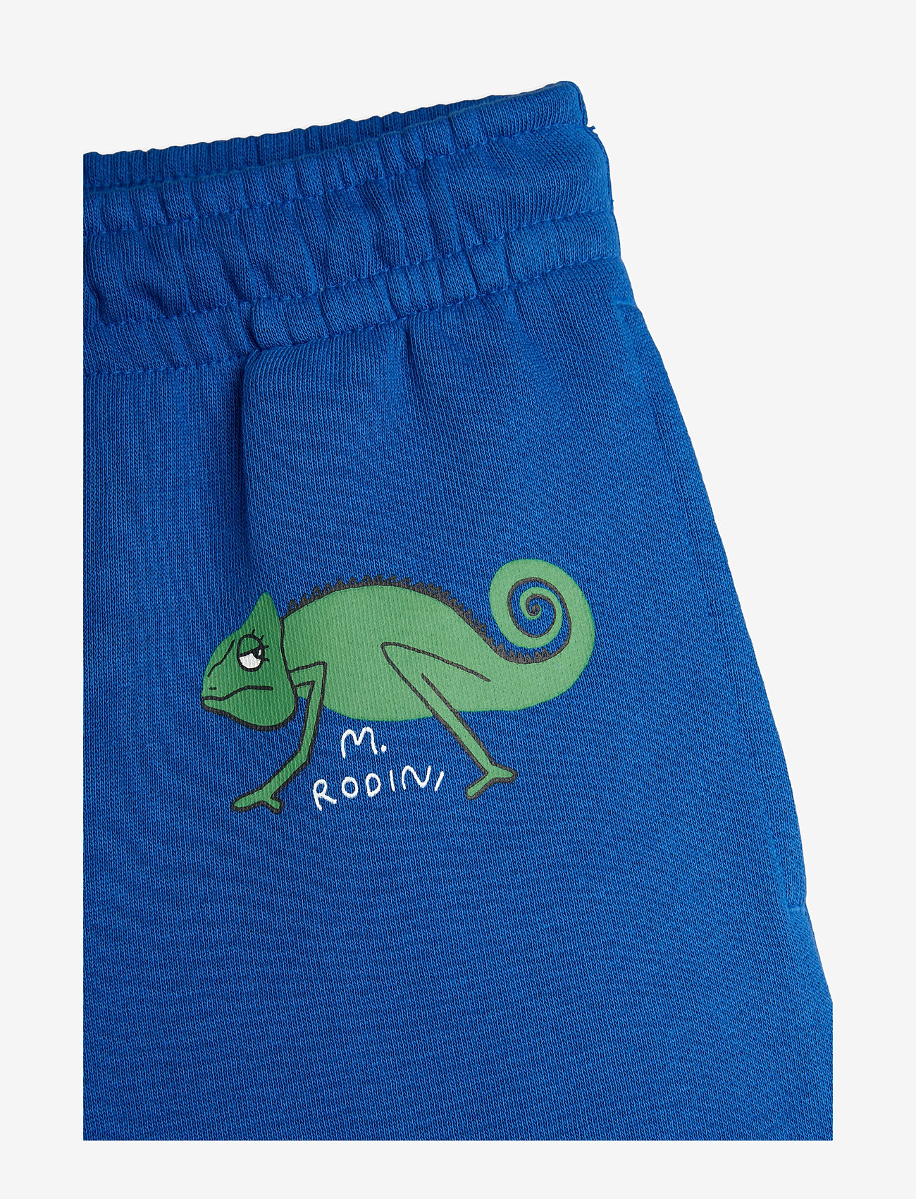 Mini Rodini - Lizard sp sweatshorts - sweatshorts - blue - 2