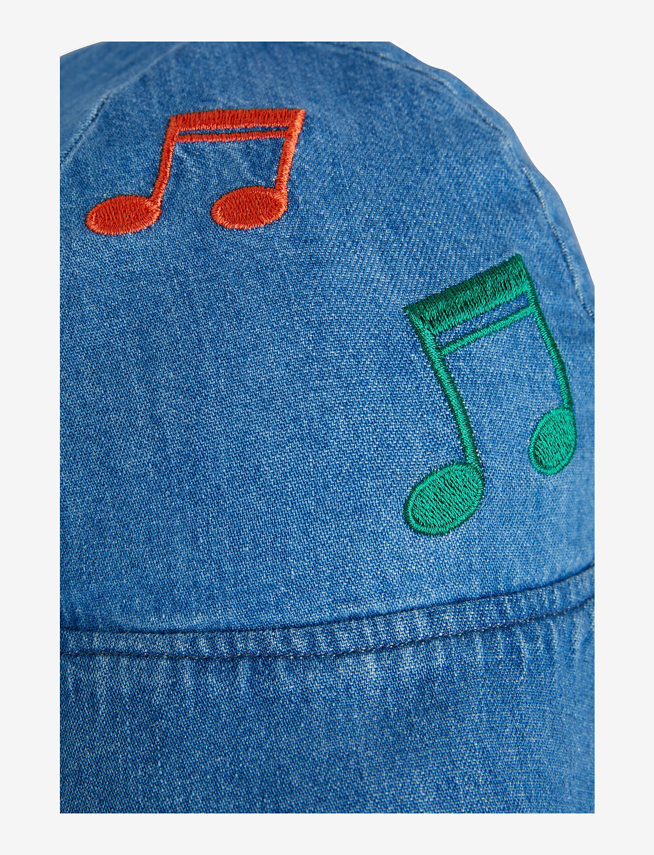 Mini Rodini - Note emb sun hat - die niedrigsten preise - blue - 2