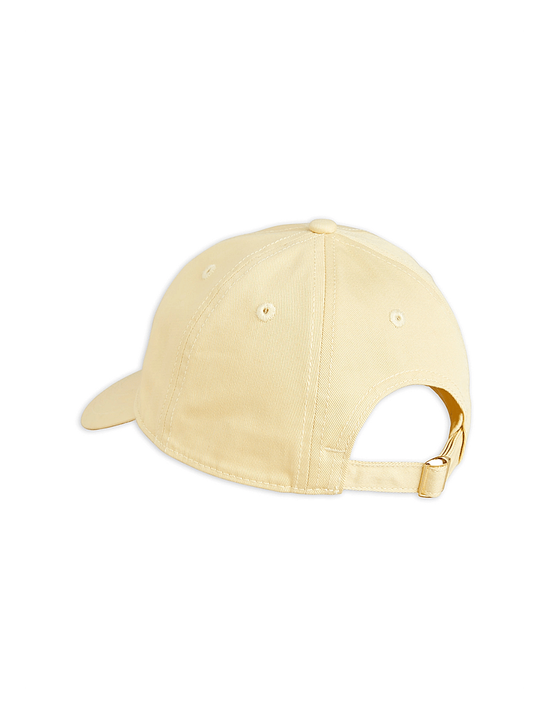 Mini Rodini - Note emb soft cap - caps - yellow - 1