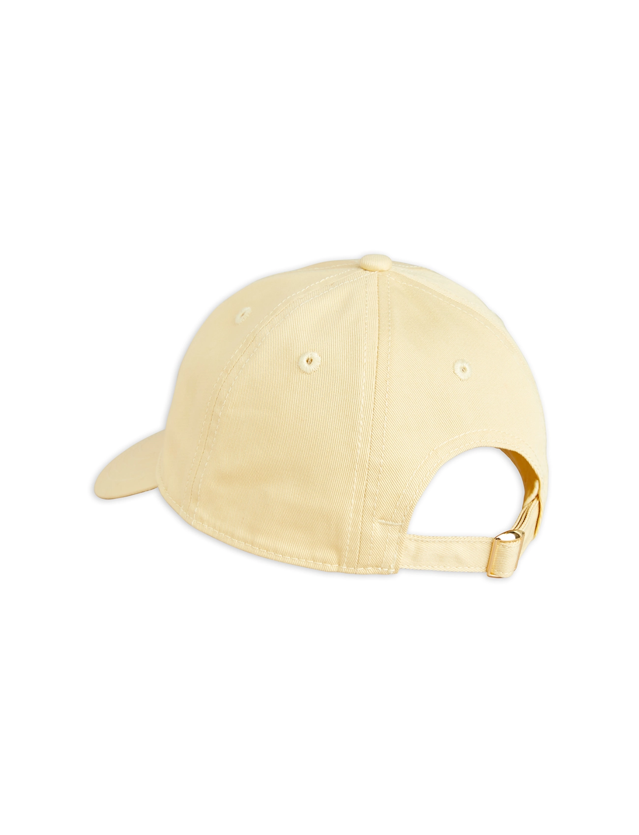Mini Rodini - Note emb soft cap - yellow - 1