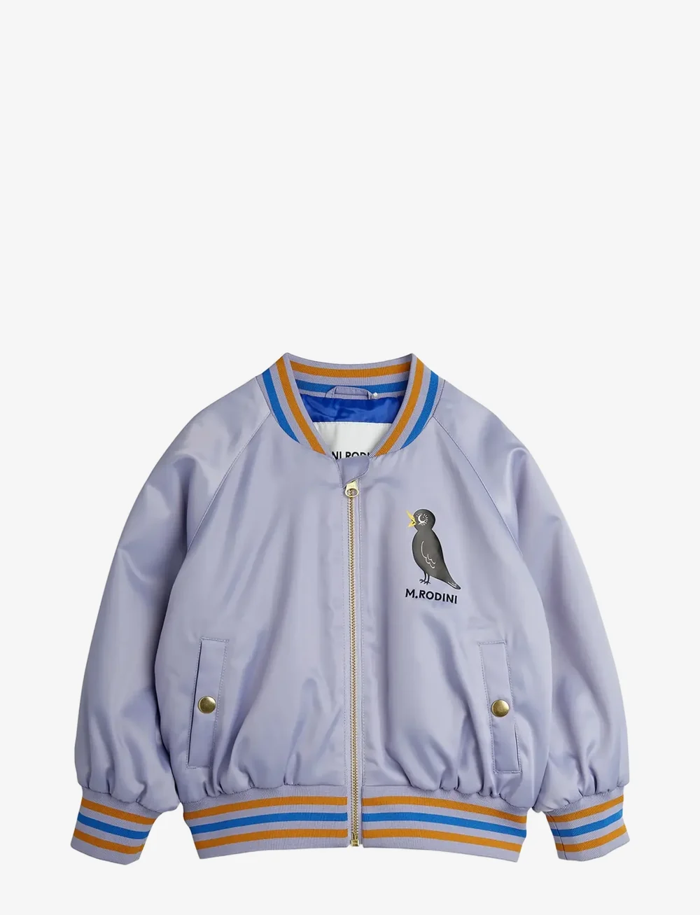 Mini Rodini - Birds sp lightweight baseball jacket - bomberjacken - purple - 1