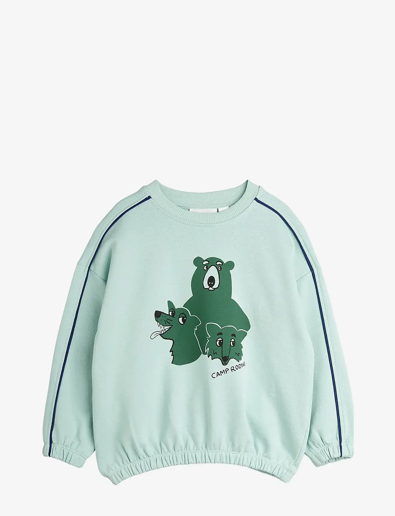 Mini Rodini - Camp Rodini sp sweatshirt - sweatshirts - blue - 0