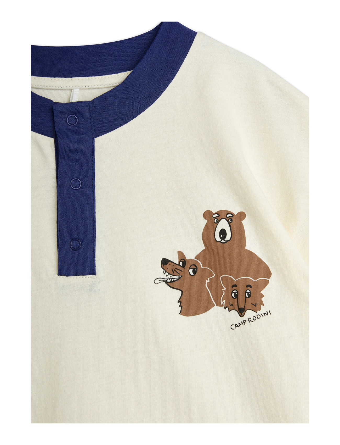 Mini Rodini - Camp Rodini sp ss grandpa - offwhite - 2
