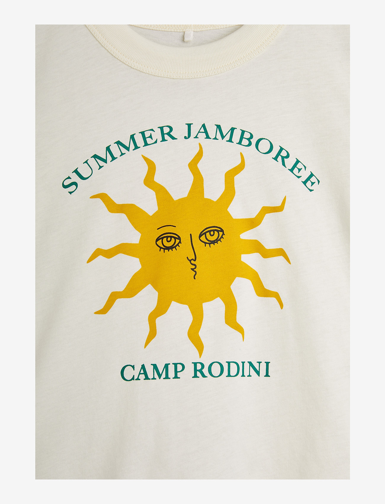 Mini Rodini - Sun sp ss tee - offwhite - 2