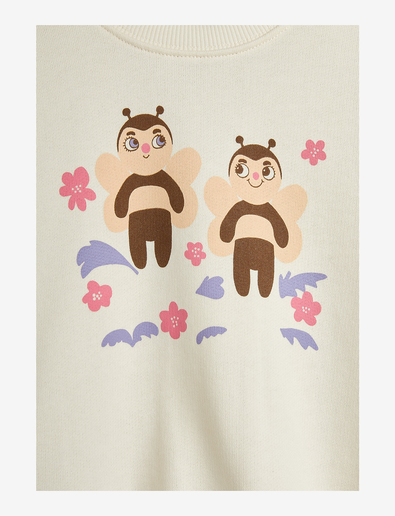 Mini Rodini - Bees sp sweatshirt - sweatshirts - offwhite - 2