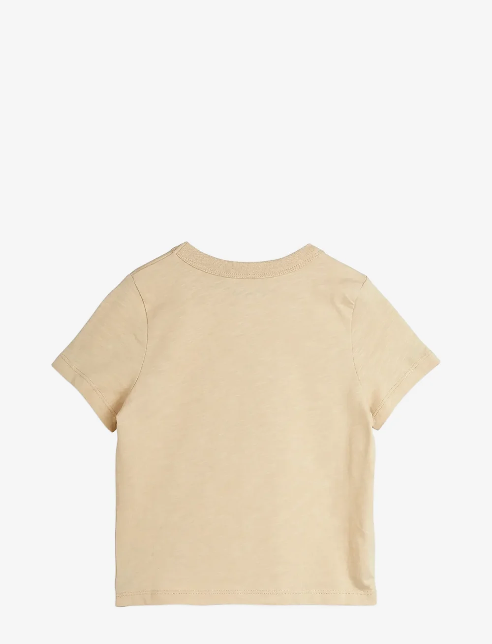 Mini Rodini - Blackbird sp ss tee - kortärmade t-shirts - beige - 1