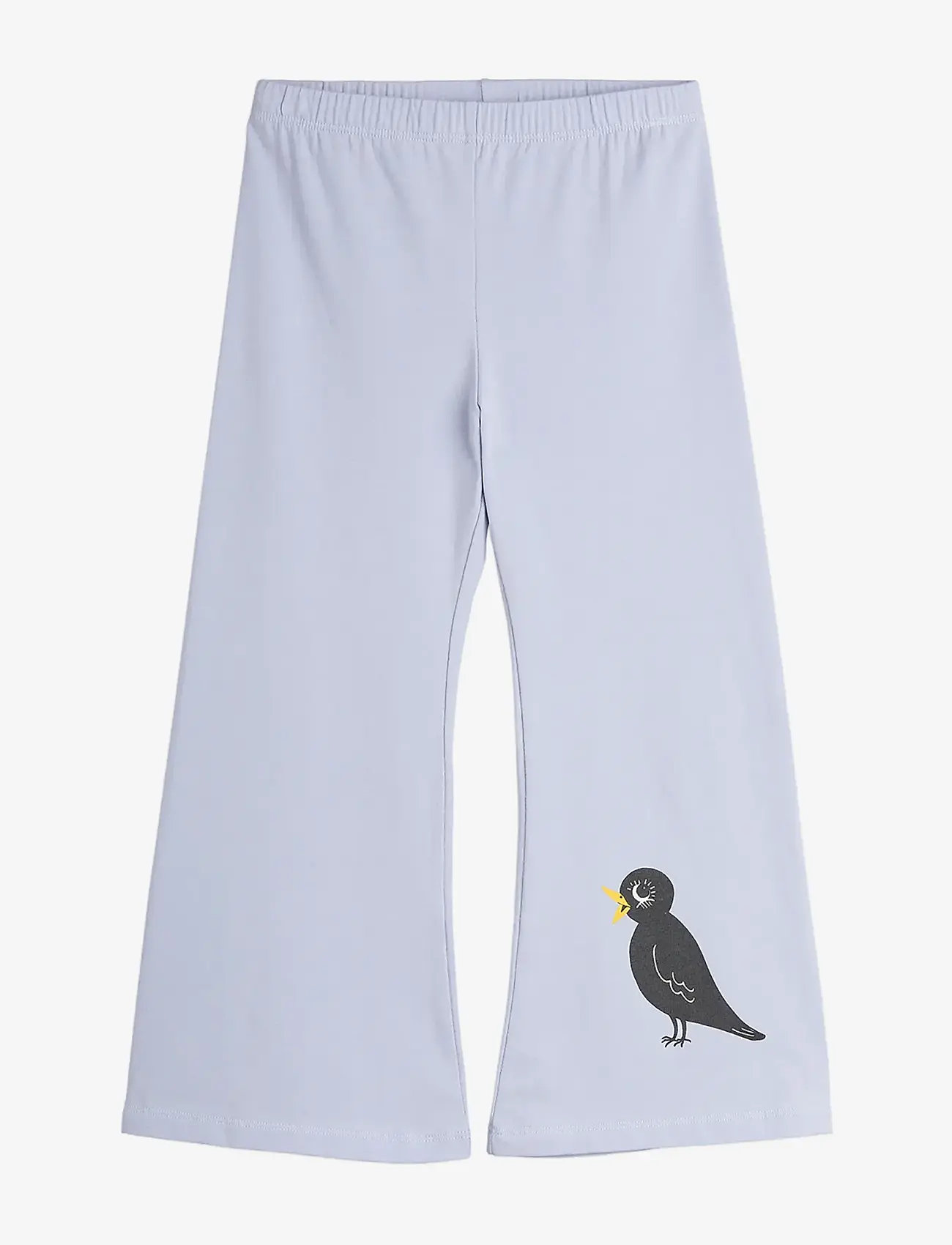 Mini Rodini - Birds sp flared trousers - purple - 0