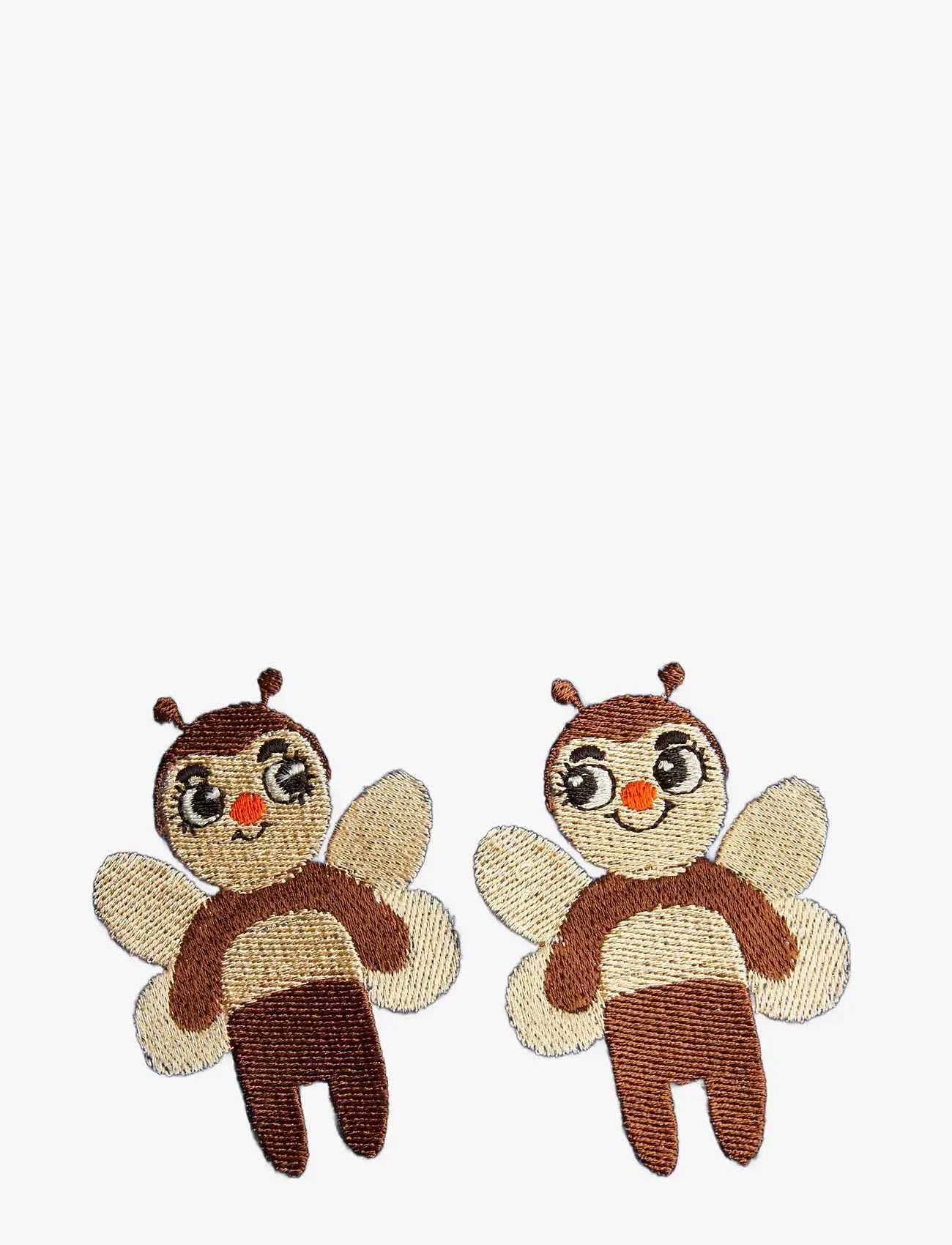 Mini Rodini - Bees emb terry summersuit baby - blue - 2