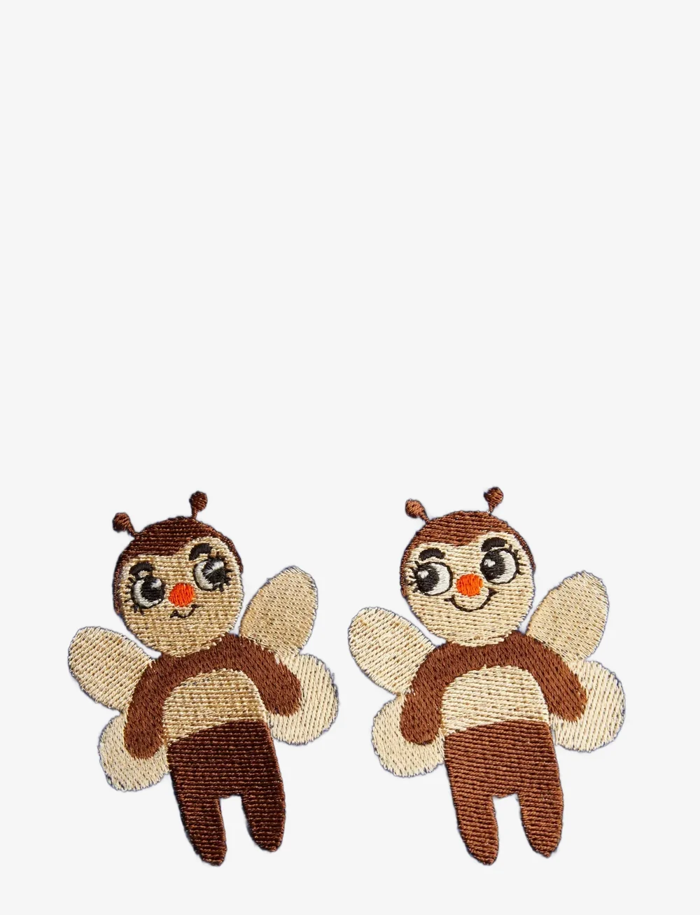 Mini Rodini - Bees emb terry summersuit baby - jumpsuits - blue - 2