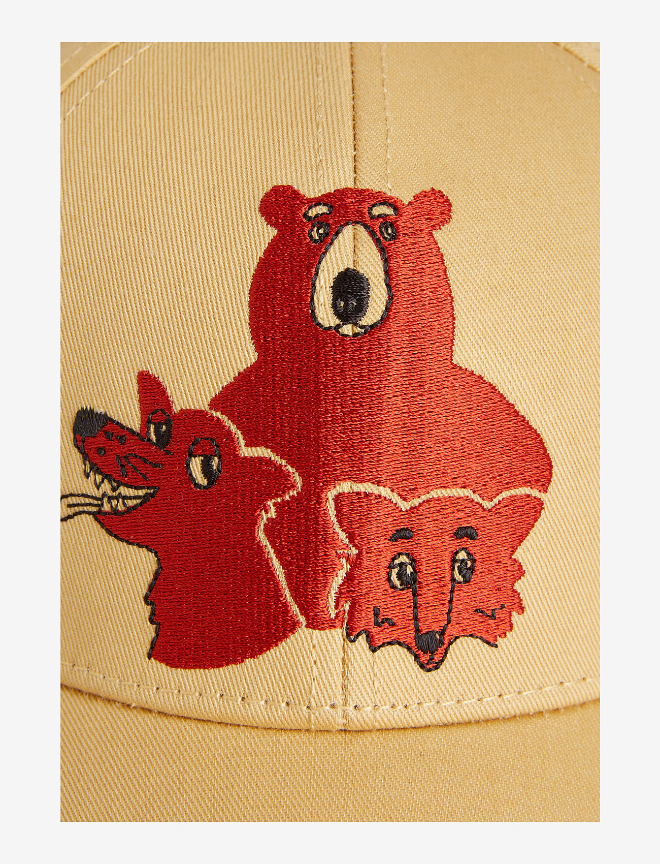 Mini Rodini - Camp Rodini emb cap - beige - 2
