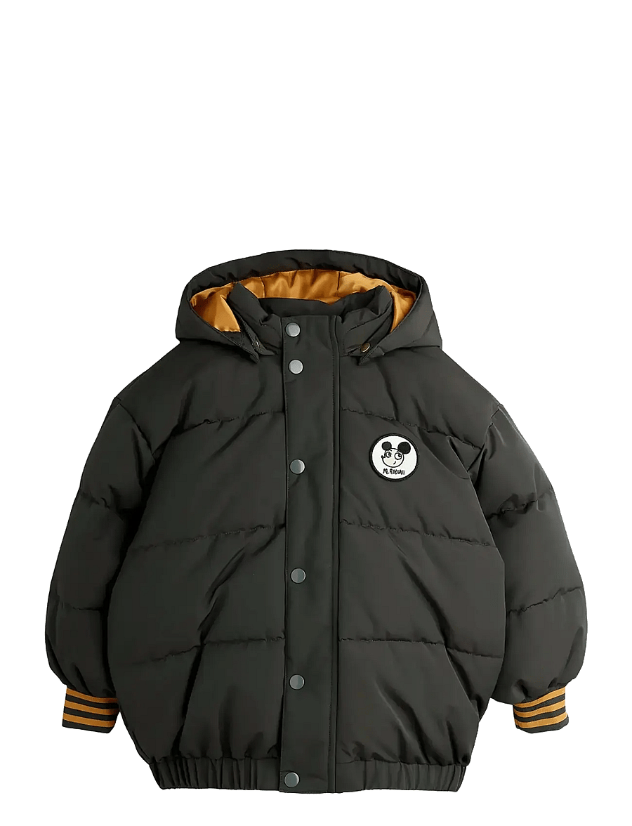 Mini Rodini - Ritzratz patch puffer - vinterjackor - black - 0