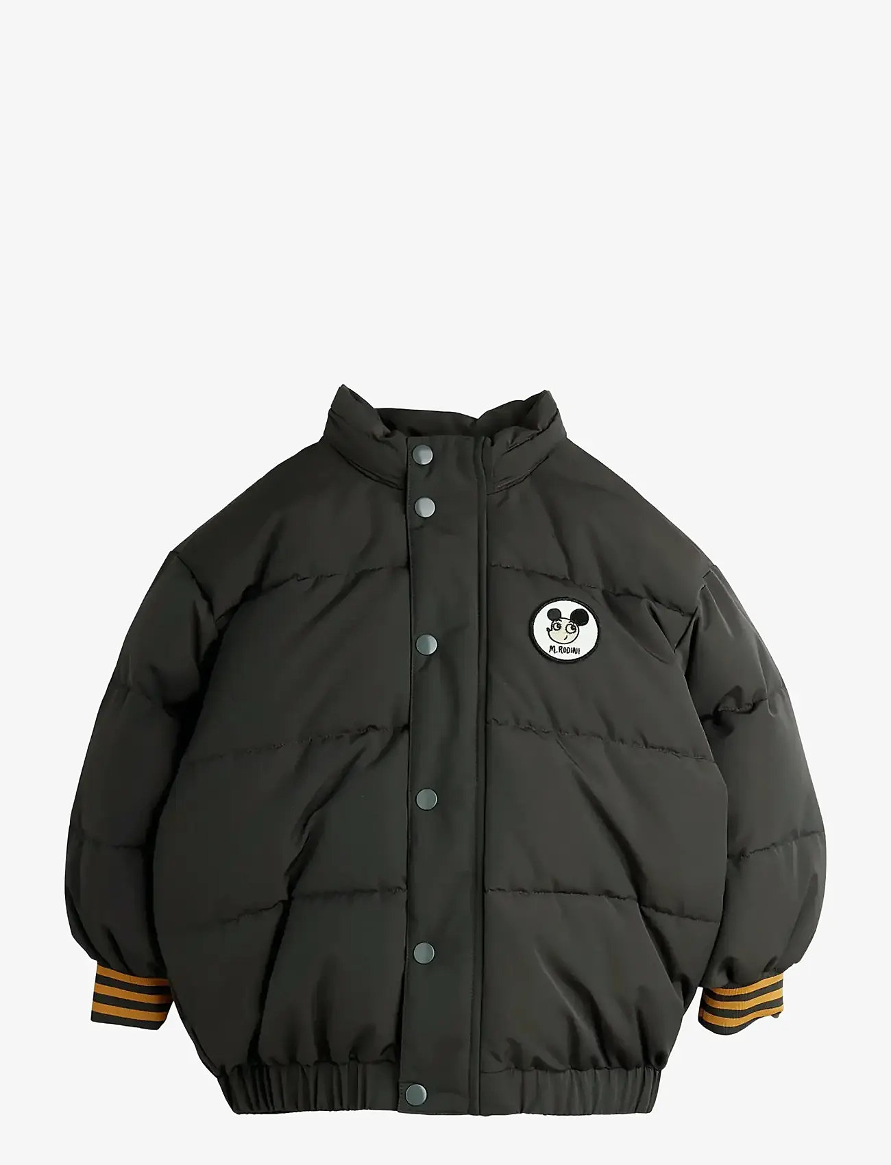 Mini Rodini - Ritzratz patch puffer - dunjakker & forede jakker - black - 1