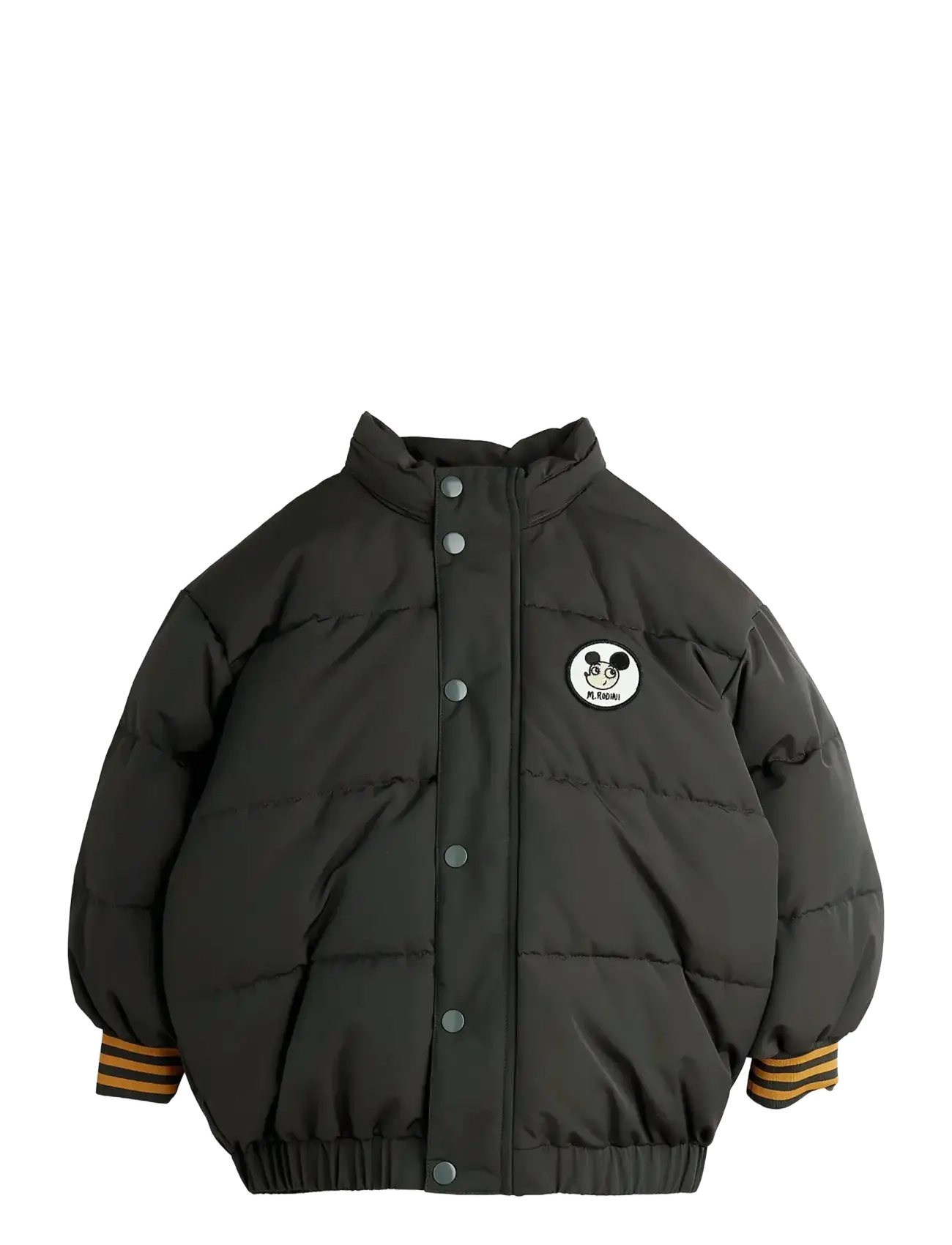 Mini Rodini - Ritzratz patch puffer - jakker - black - 1