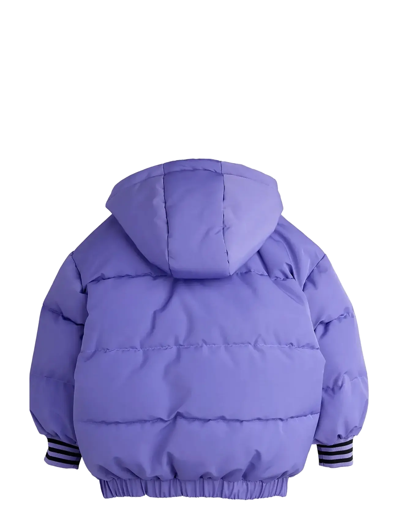 Mini Rodini - Ritzratz patch puffer - jackets - purple - 2