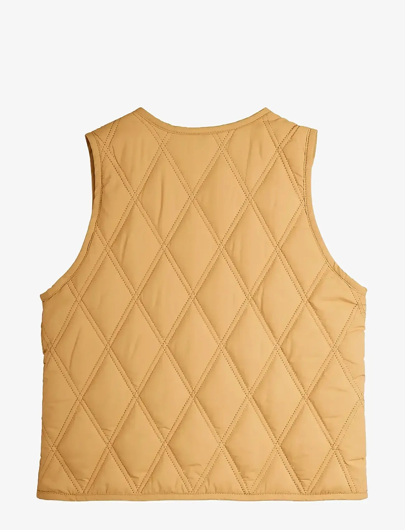 Mini Rodini - Ritzratz patch quilted vest - shop by age - beige - 1