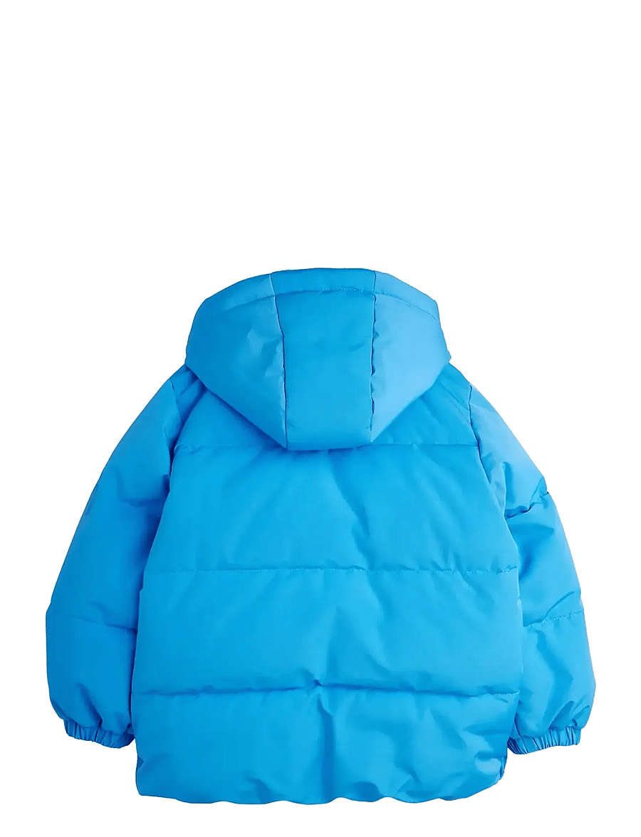 Mini Rodini - Solid heavy puffer - winterjacke - blue - 2