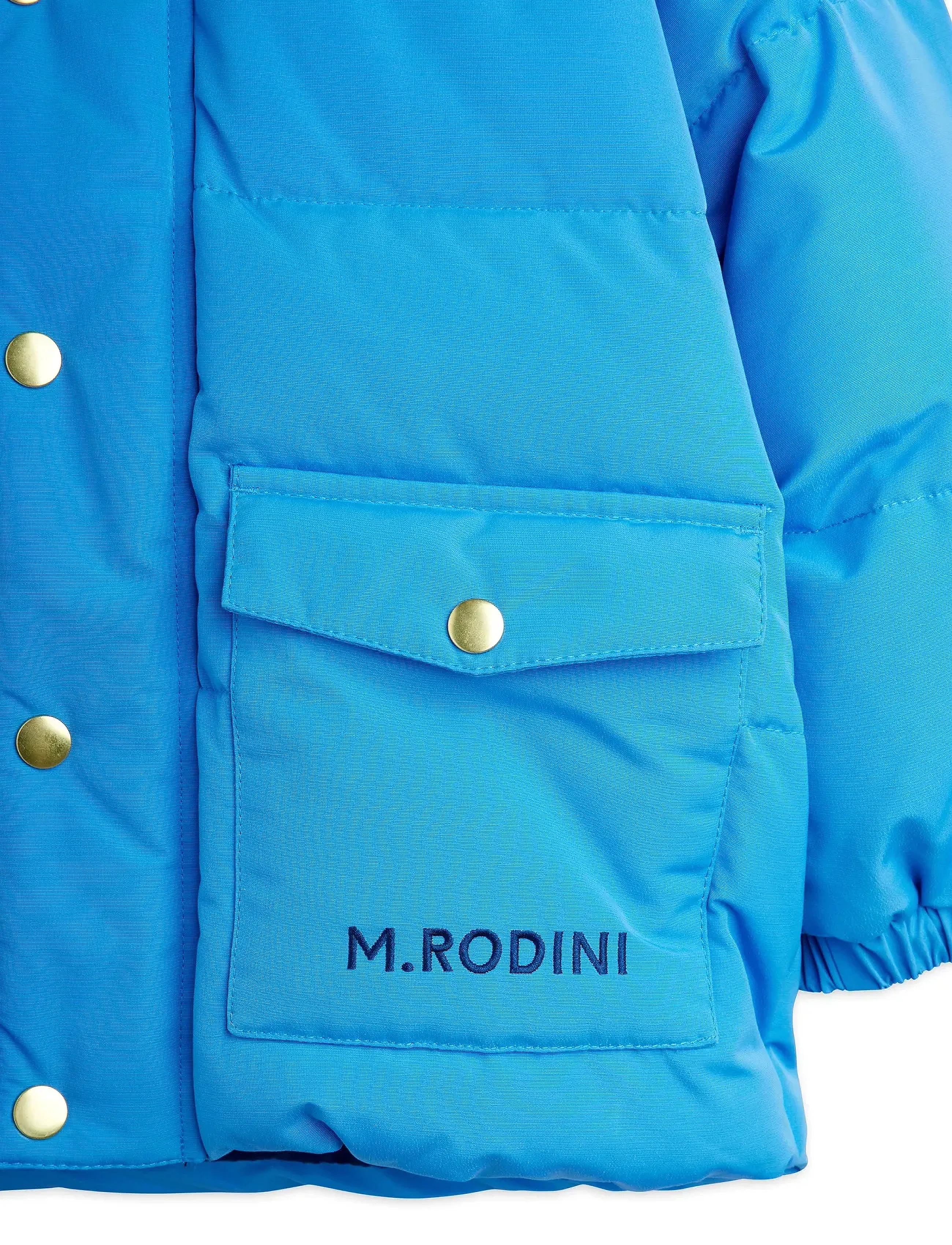 Mini Rodini - Solid heavy puffer - dunjackor & fodrade jackor - blue - 3