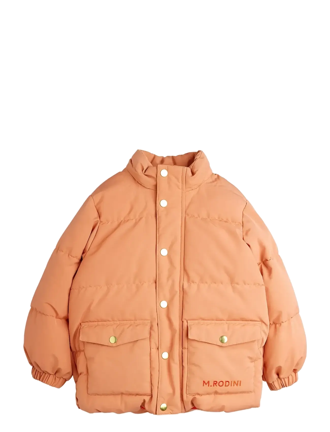 Mini Rodini - Solid heavy puffer - talvejope - pink - 1
