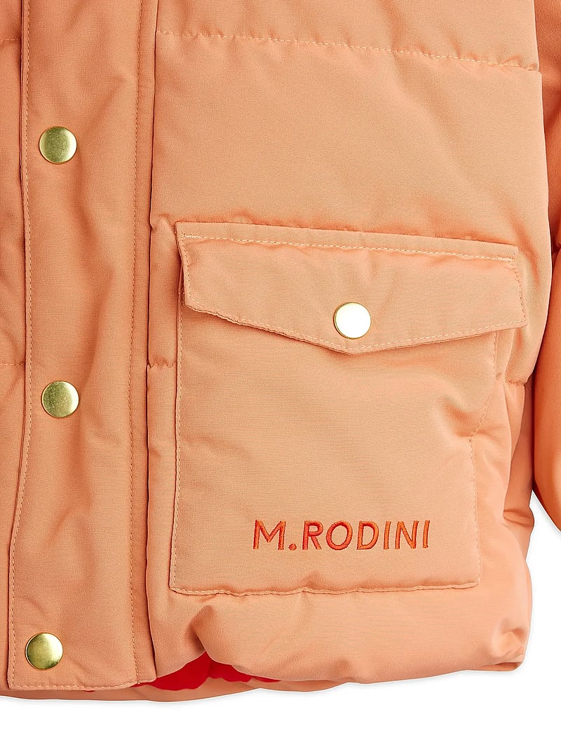 Mini Rodini - Solid heavy puffer - winterjacke - pink - 3