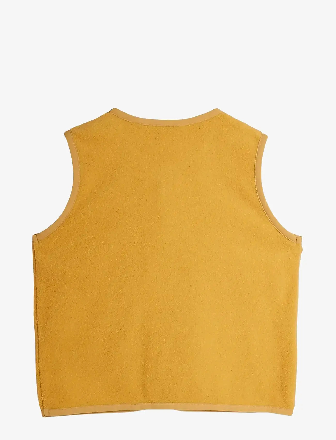 Mini Rodini - Mammoth patch fleece vest - shoppa efter ålder - beige - 1