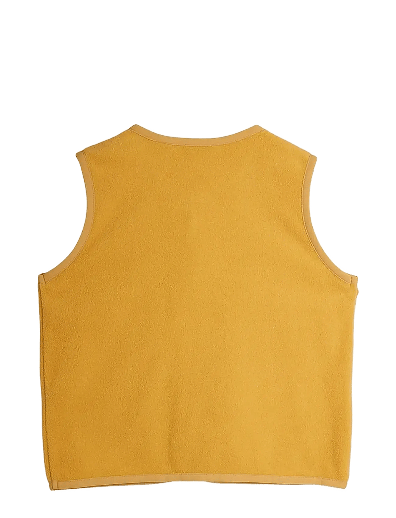 Mini Rodini - Mammoth patch fleece vest - shoppa efter ålder - beige - 1
