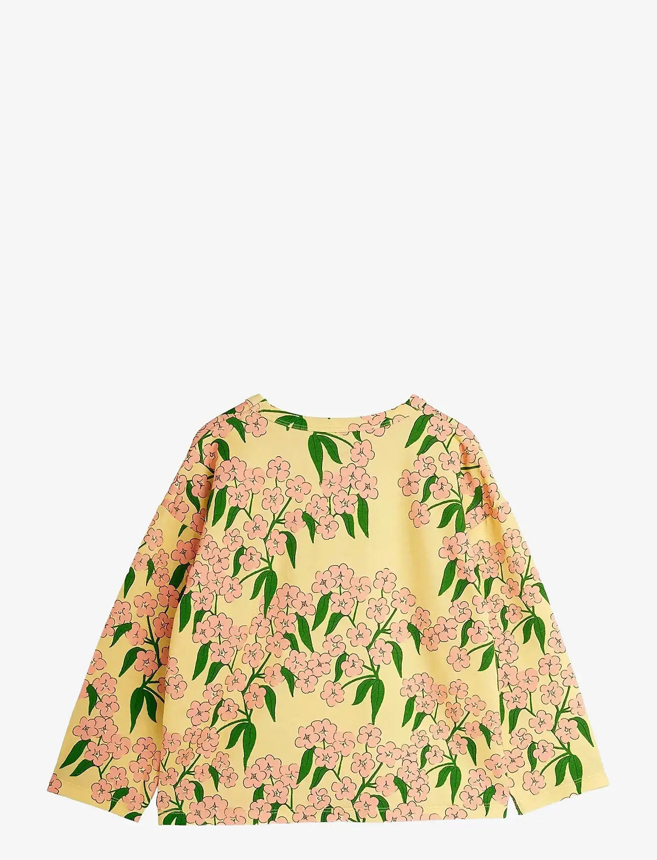 Mini Rodini - Alpine flowers aop ls tee - yellow - 1