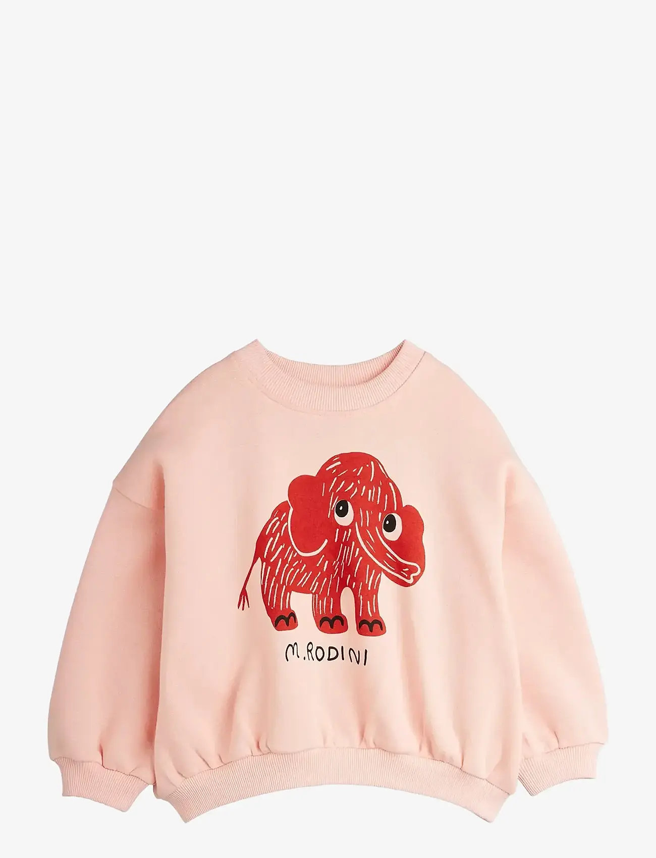 Mini Rodini - Mammoth sp sweatshirt - pink - 0