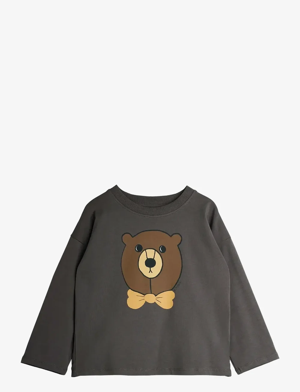 Mini Rodini - Bear sp ls top - pitkähihaiset t-paidat - grey - 0