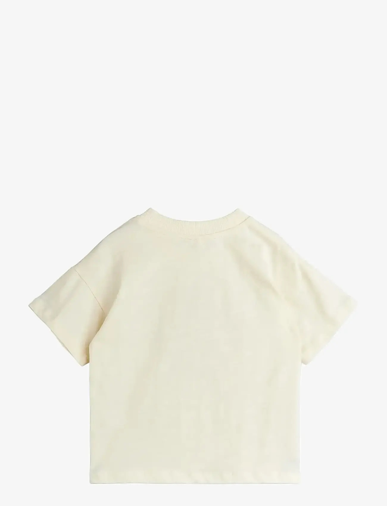 Mini Rodini - Bear sp ss tee - kortärmade - offwhite - 1