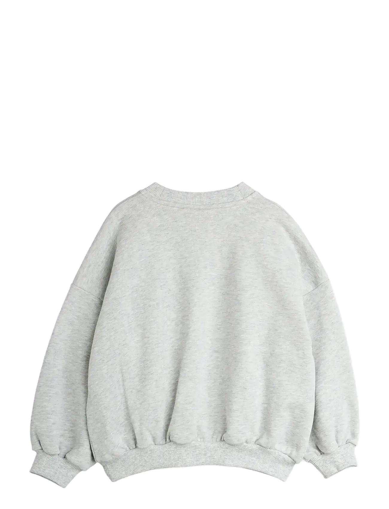 Mini Rodini - Bear chenille sweatshirt - sweatshirts & hoodies - grey melange - 1